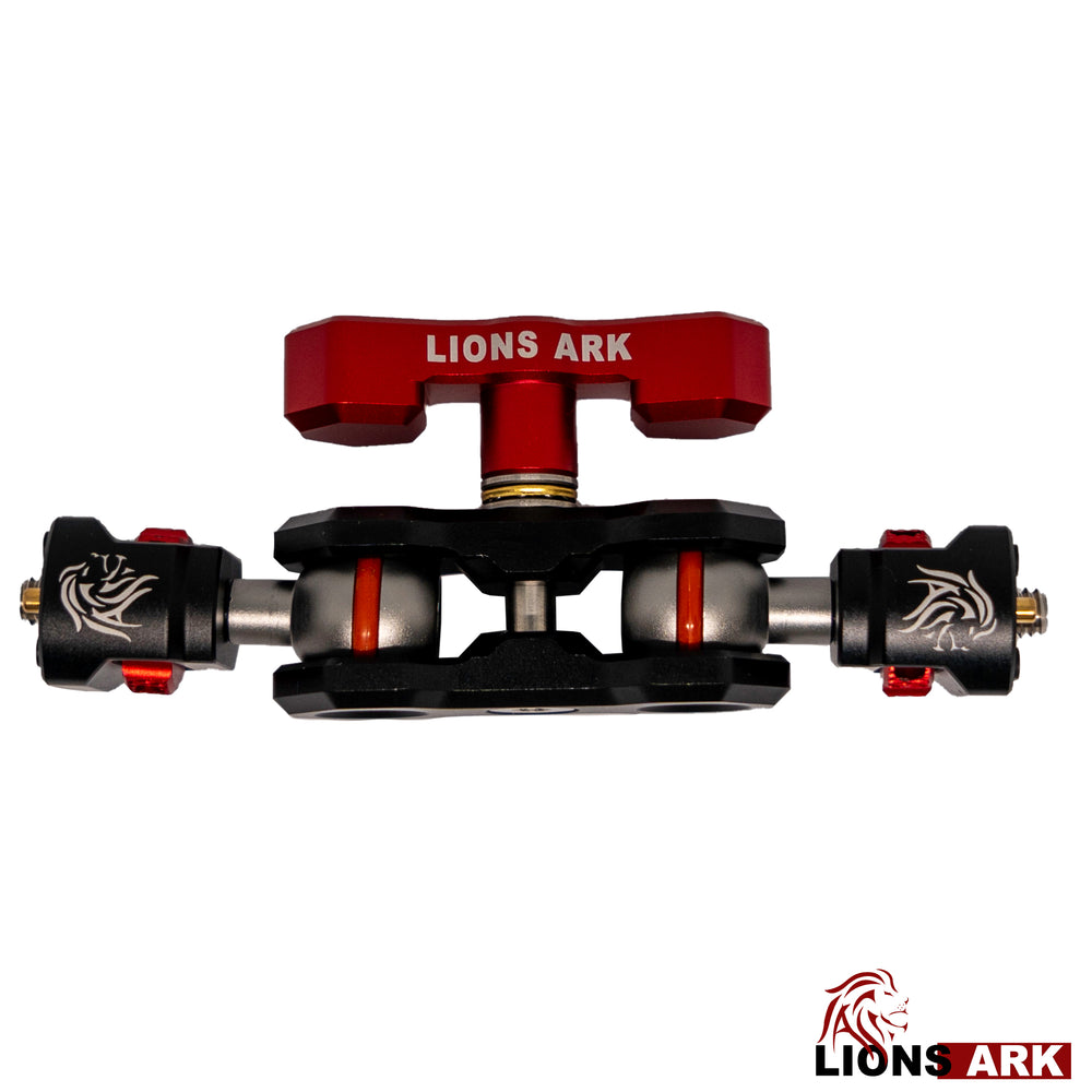 Lions Ark Articulating Arm with Dual Ball Heads (1/4”-20 Screws)