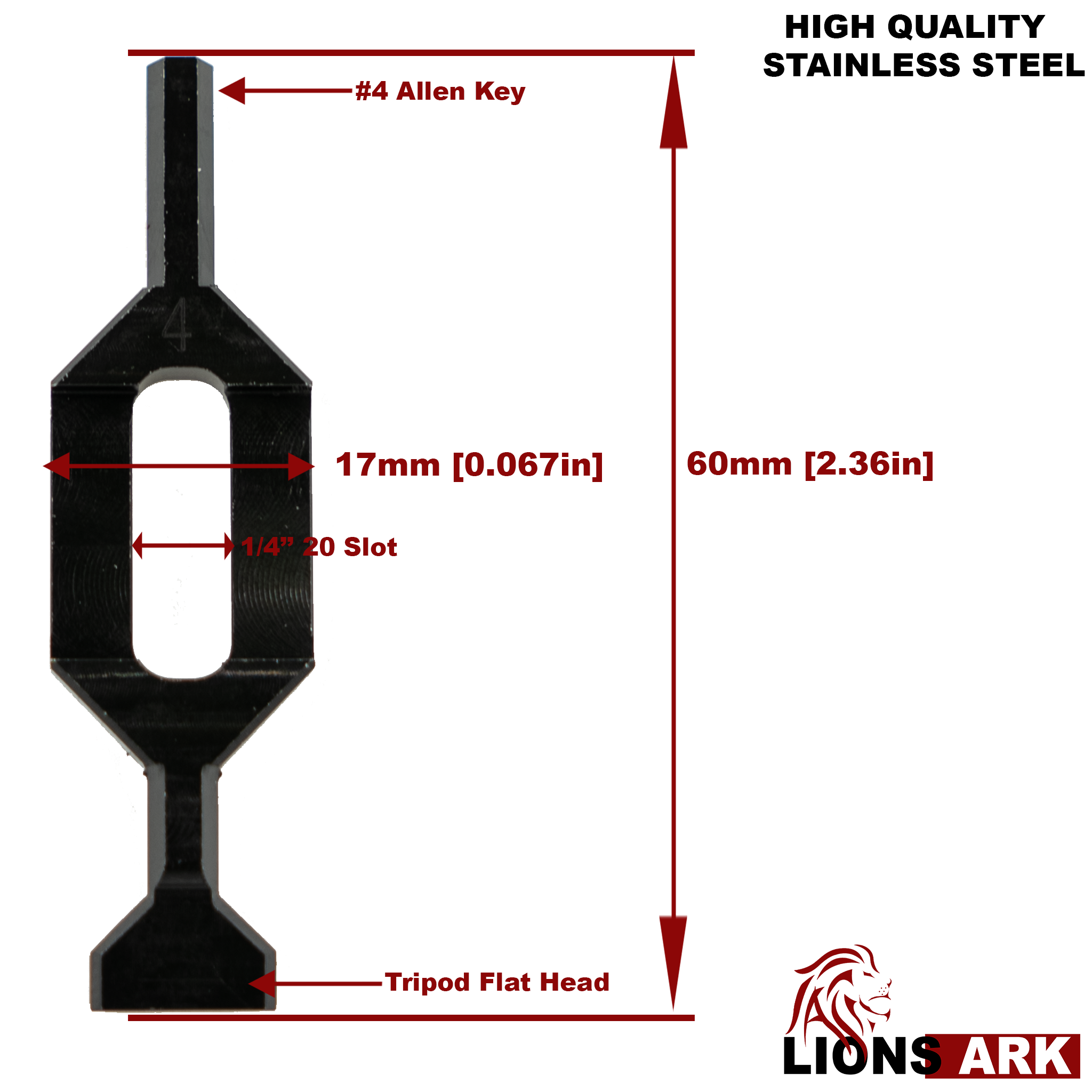 LIONS ARK DST MODULAR & ATTACHABLE CAMERA MULTI-TOOL