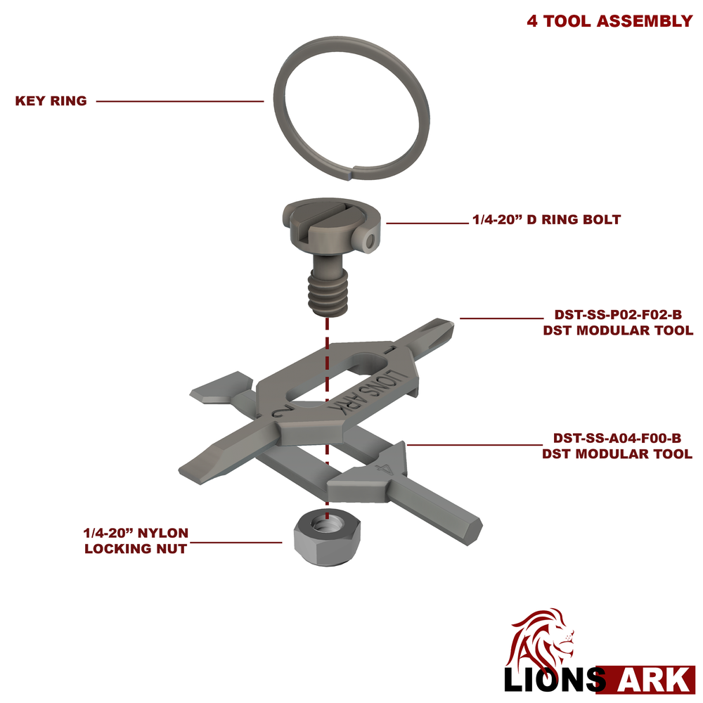 LIONS ARK DST MODULAR & ATTACHABLE CAMERA MULTI-TOOL