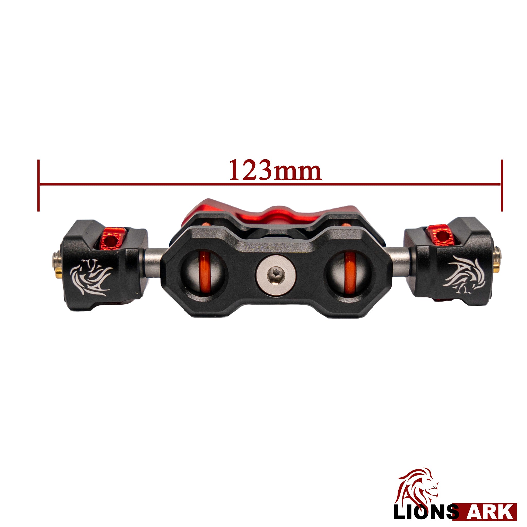 Lions Ark Articulating Arm with Dual Ball Heads (1/4”-20 Screws)